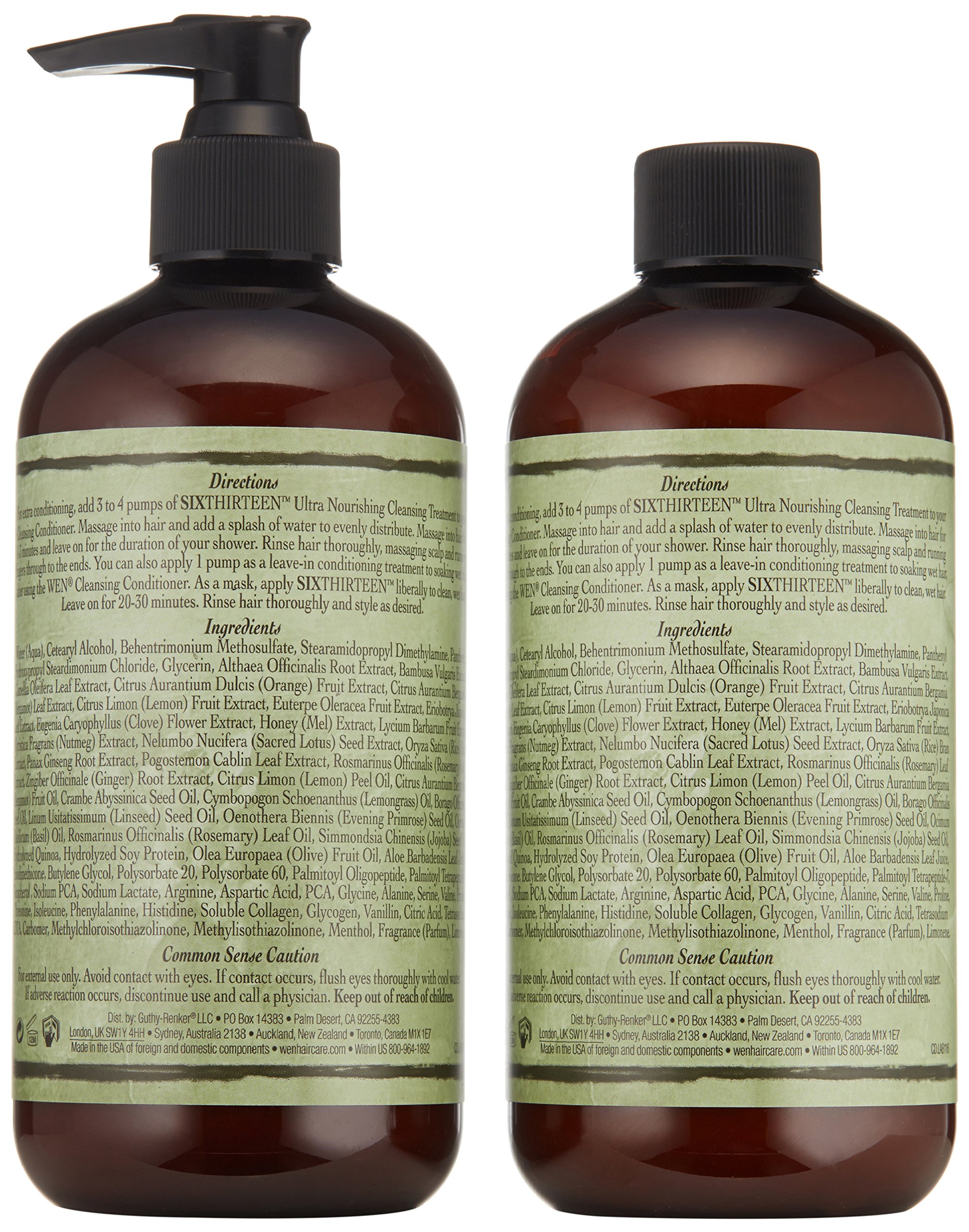 Amazon.com: WEN by Chaz Dean Six Thirteen Ultra Nourishing
