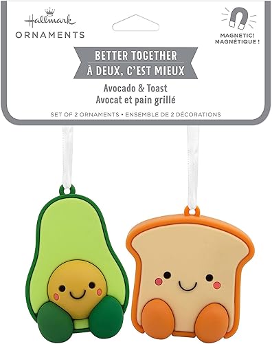 Miniatura 7 de Hallmark Better Together Coffee and Donut - Adornos magnéticos de San Valentín para árbol, juego de 2