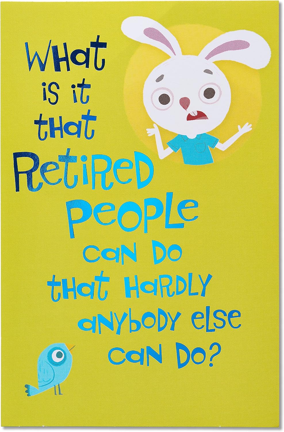American Greetings Funny Retirement Card (Monday Mornings)