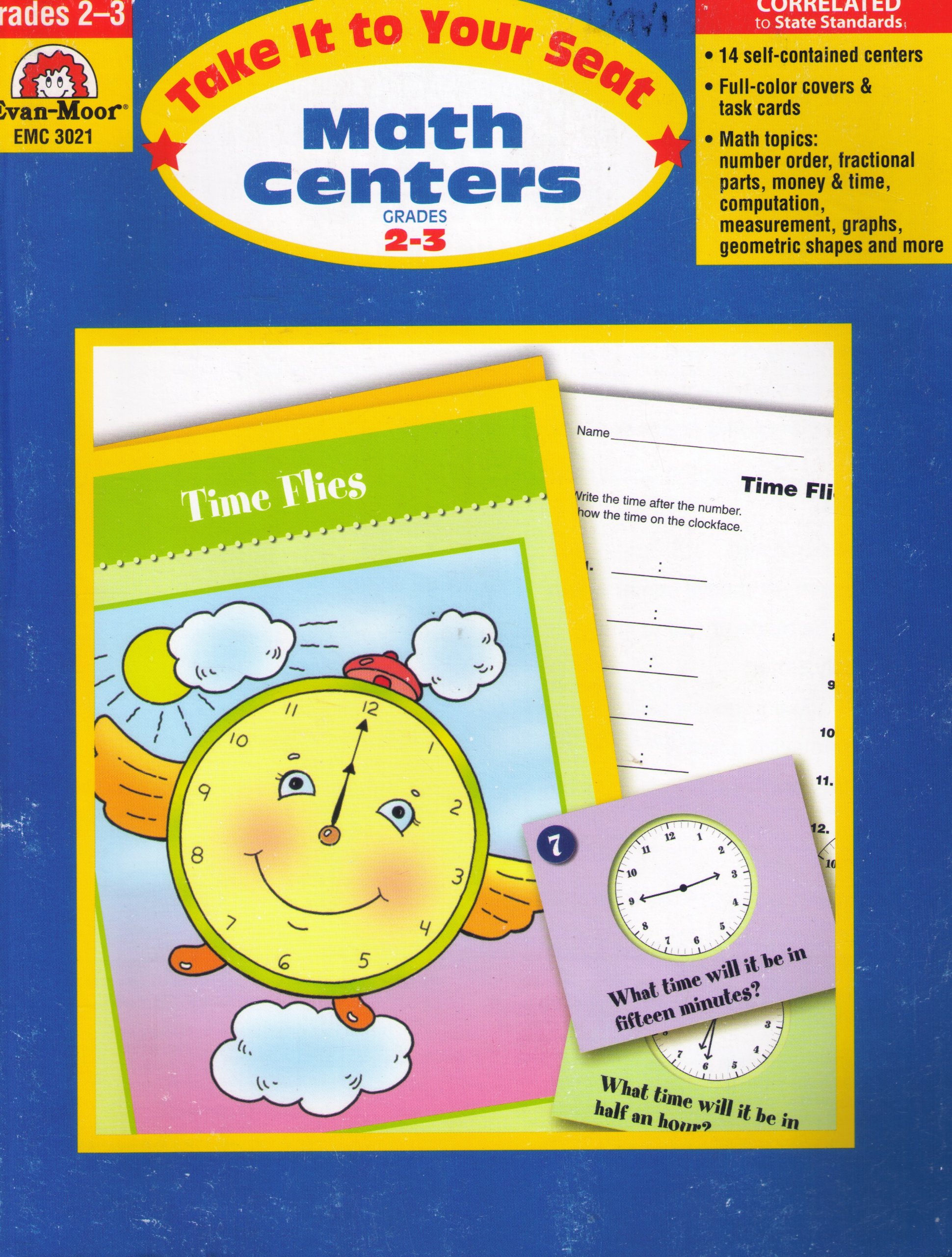 Take It to Your Seat Math Centers, Grades 2-3