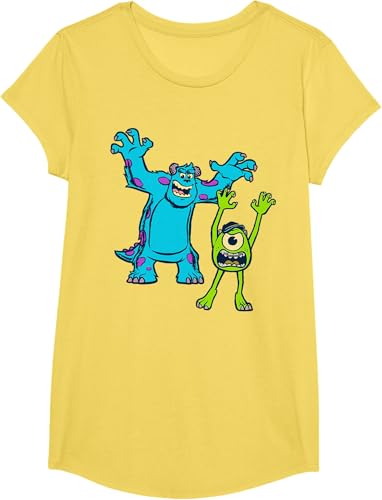 Miniatura 77 de Disney Pixar Monsters University Sulley and Mike T-Shirt Black,Navy Blue,Asphalt Grey,White,Baby Blue,Red,Kelly Green,Olive Green,Lemon
