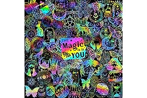 300 PCS Holographic Stickers: Dazzle Your World with Iridescent Charm