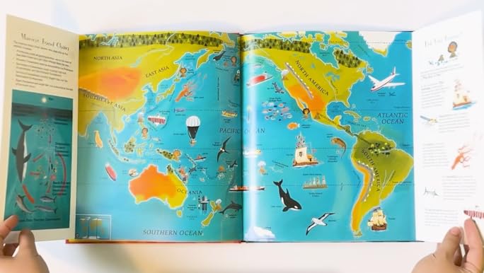 Amazon.com: Barefoot Books World Atlas: 9781846863332: Crane