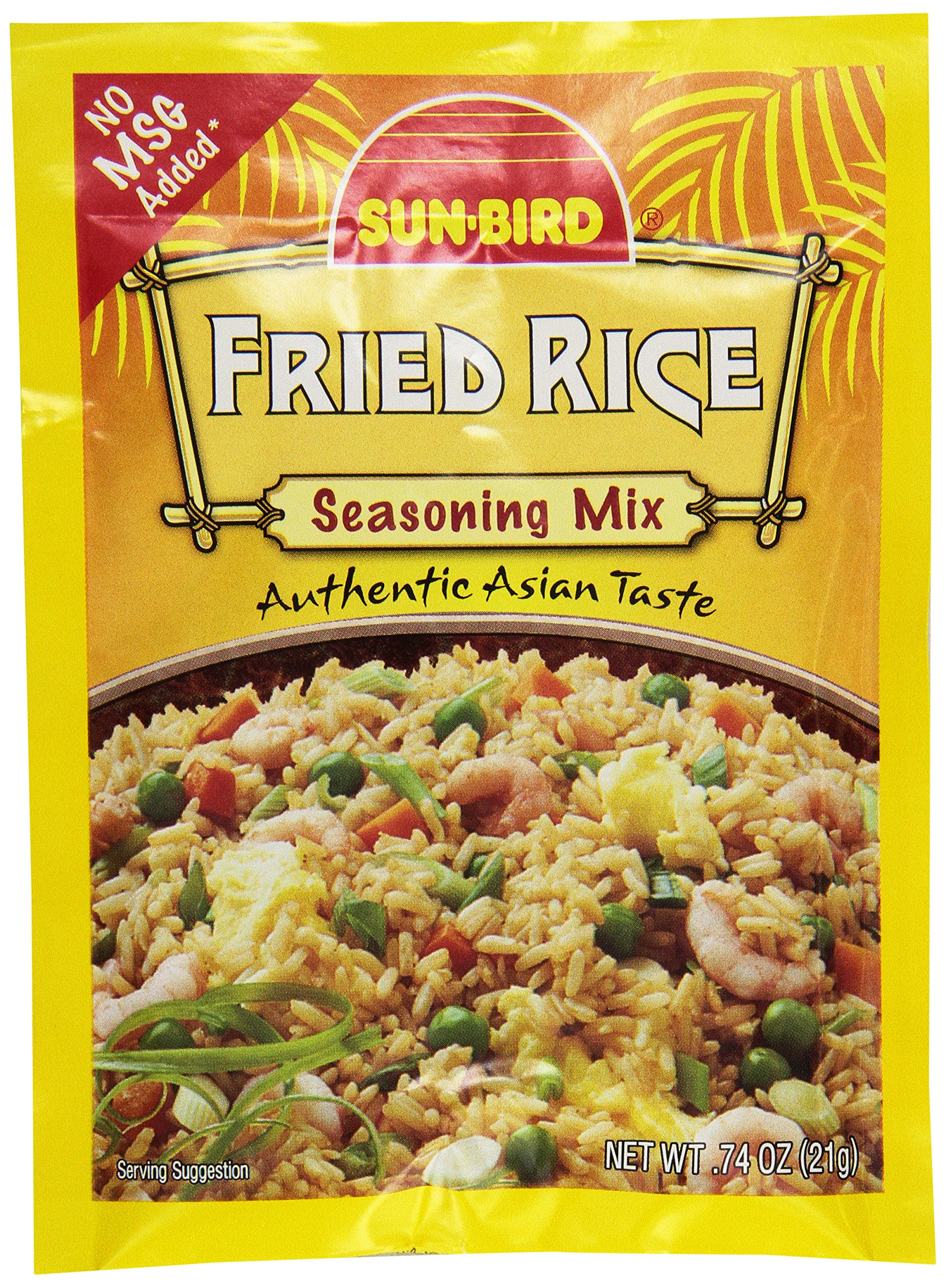 Sun Bird, Seasoning Mix Fried Rice, 0.74 Oz