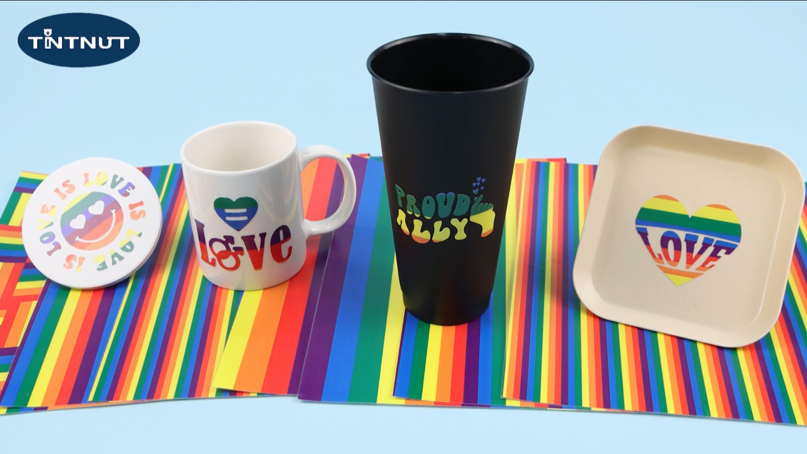 Tintnut Pride Proud - Vinile per trasferimento di calore, 7 fogli da 30