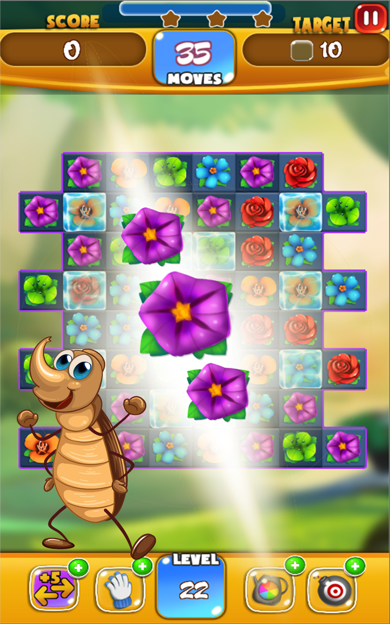 Blossom Flower Match 3 Puzzle Game Free App on the Amazon Appstore