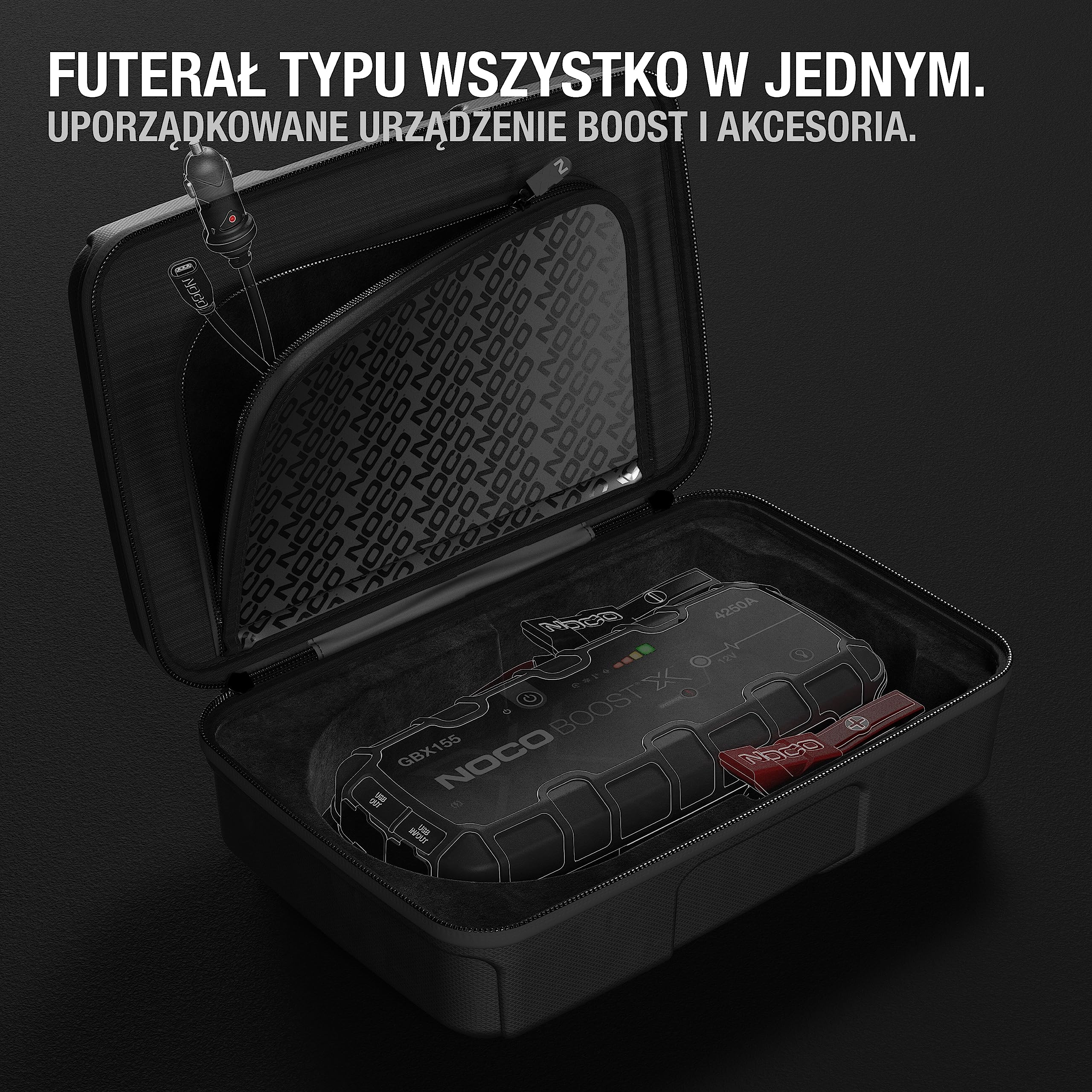 NOCO GBC104 Boost X EVA Etui ochronne na urządzenia rozruchowe GBX155 UltraSafe Lithium Jump Starter
