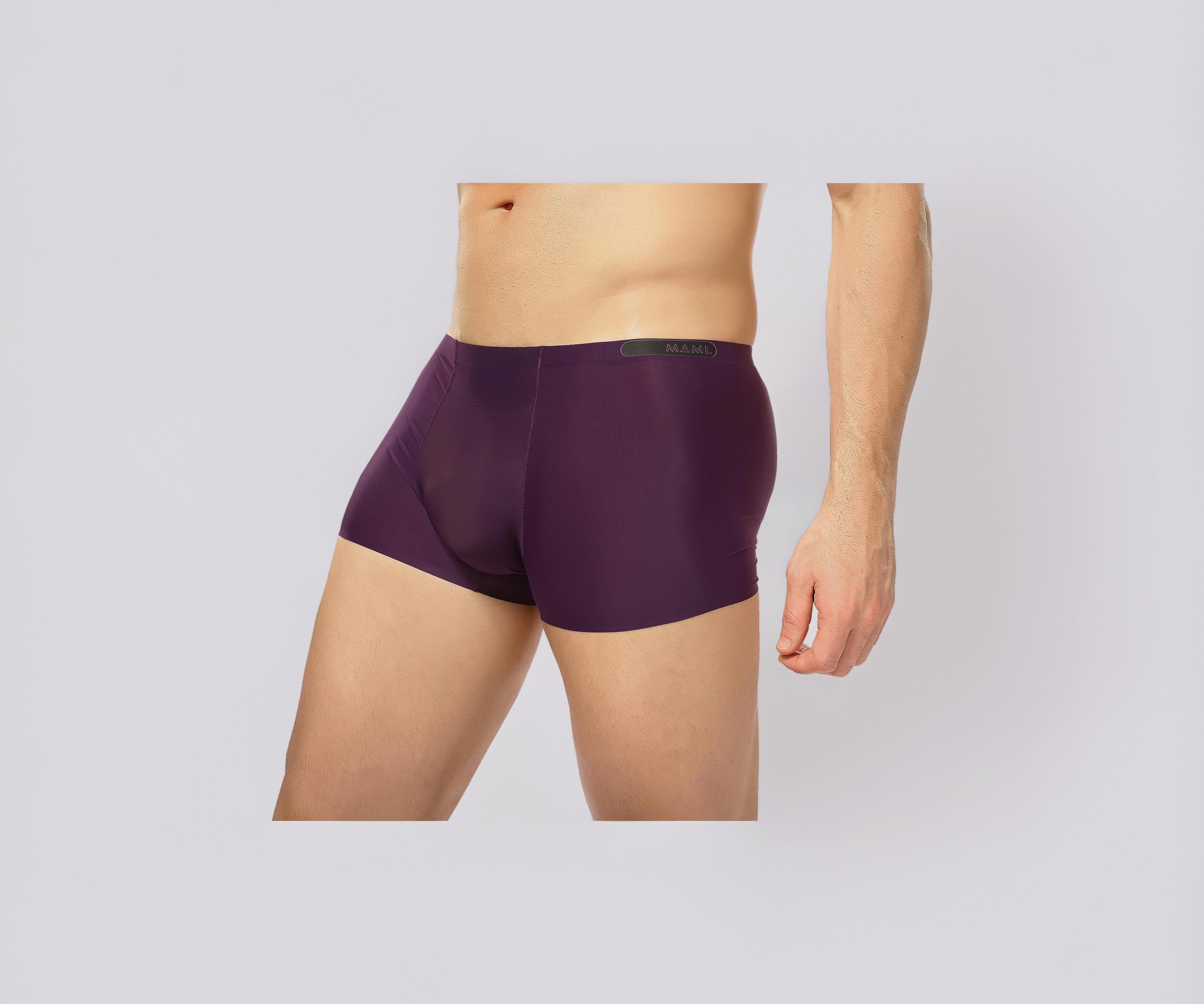 Innerwear Presents Plain Seamless Stretchable Underwear, Ultra-Thin Silk Fabric, Quick-Dry Seamless Underwear for Men and Boys