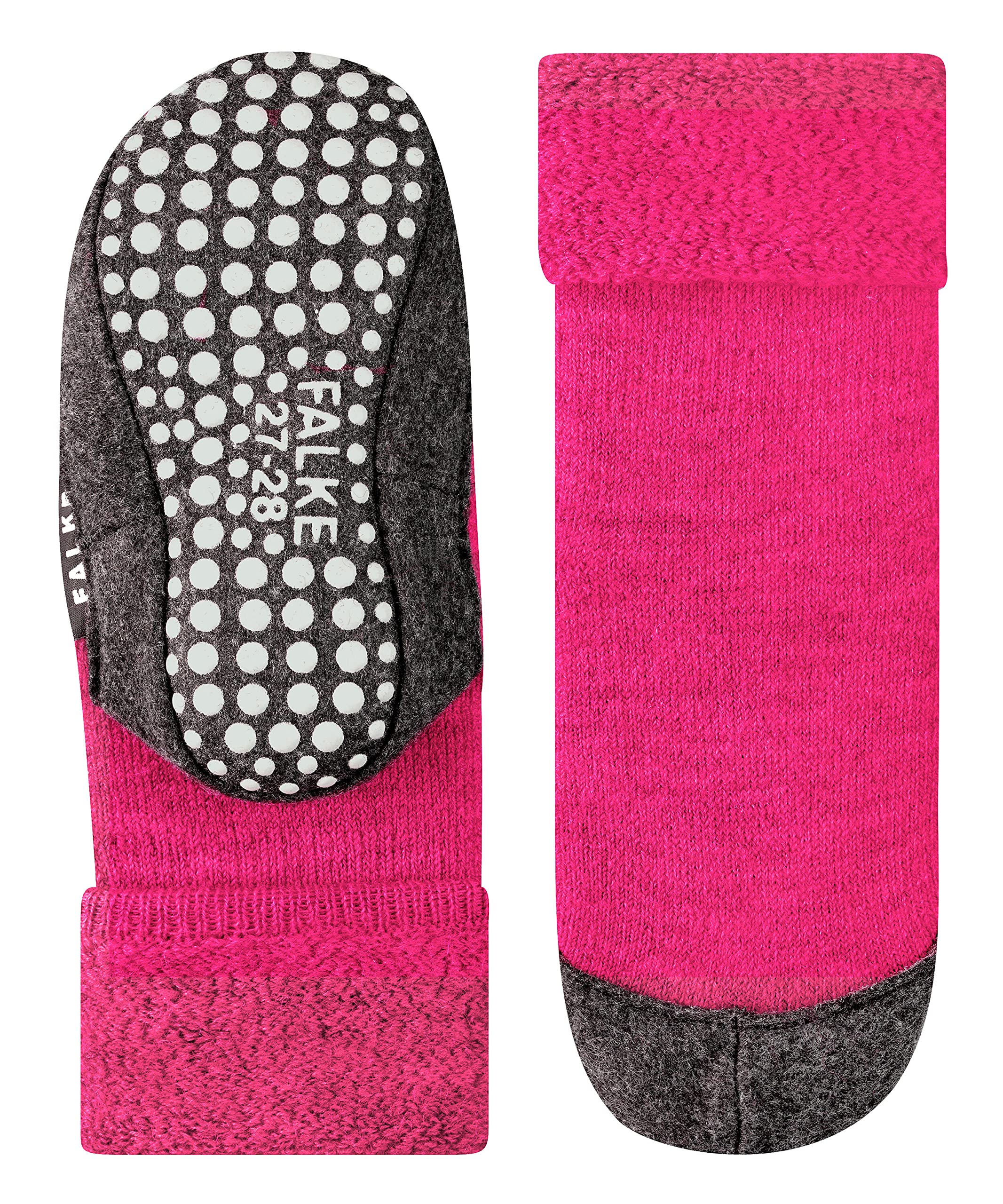 FALKE Unisex Kinder Cosyshoe Wolle Rutschhemmende Noppen 1 PaarHausschuh-Socken