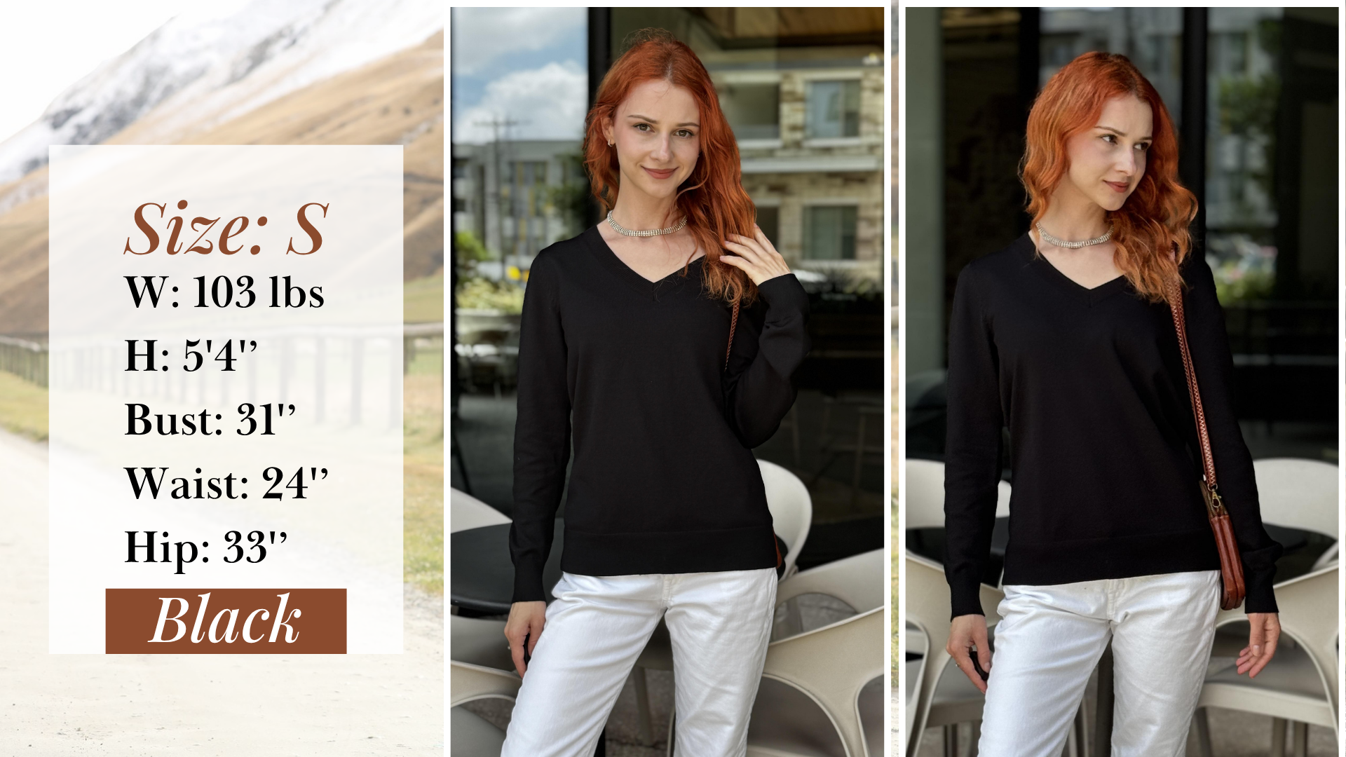 Zeagoo Women's 2026 Fall V Neck Sweater Trendy Long Sleeve Casual