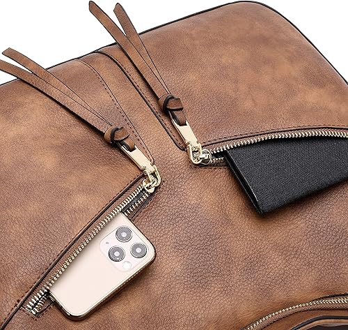 Miniatura 7 de Lapsting Bolsos Hobo para mujer, bolso de mano para mujer, bolso de hombro bohemio, monederos cruzados de piel sintética