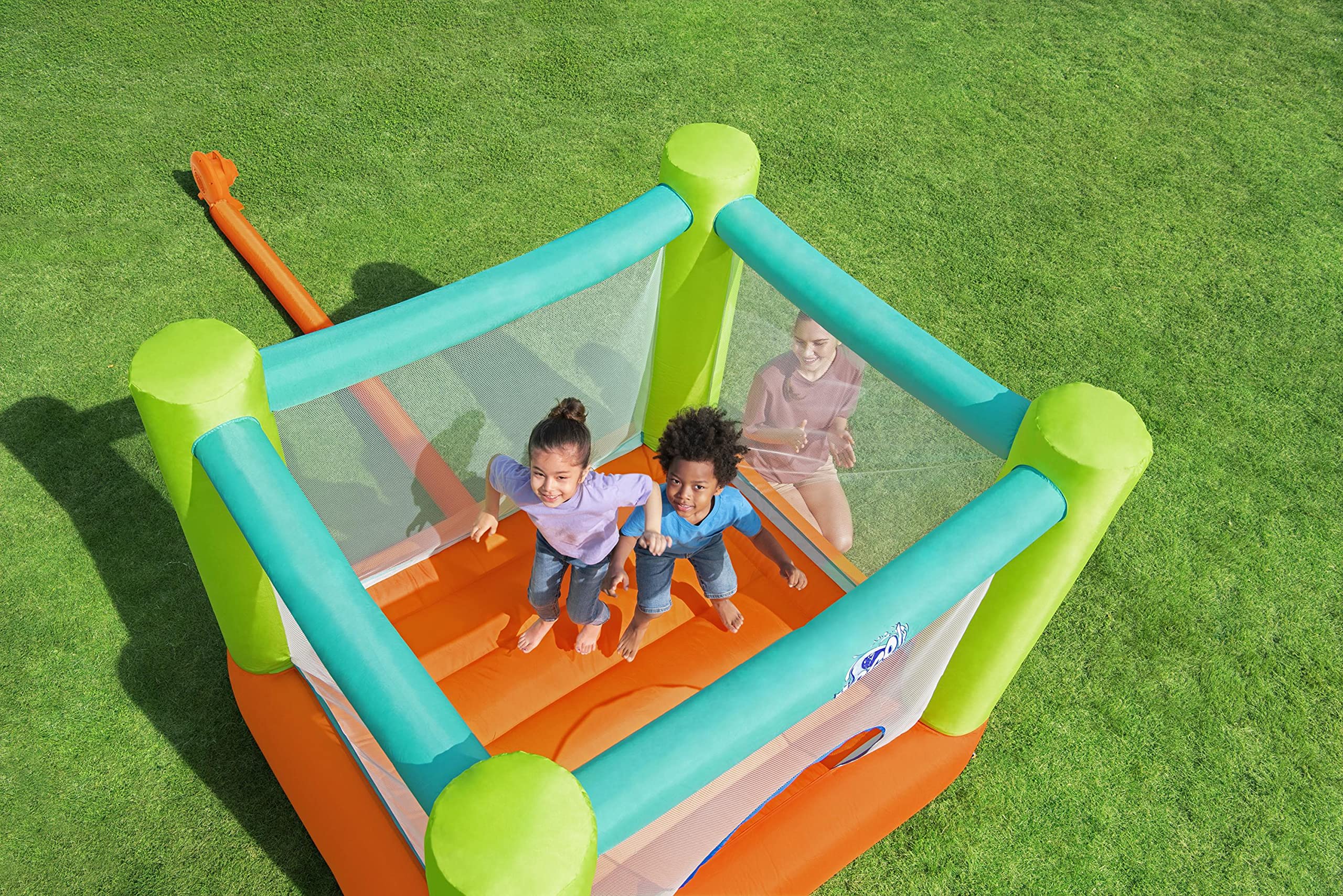 Bestway Jump and Soar Bouncer, Júmenes Unisex, Multicolor, 194x175x170
