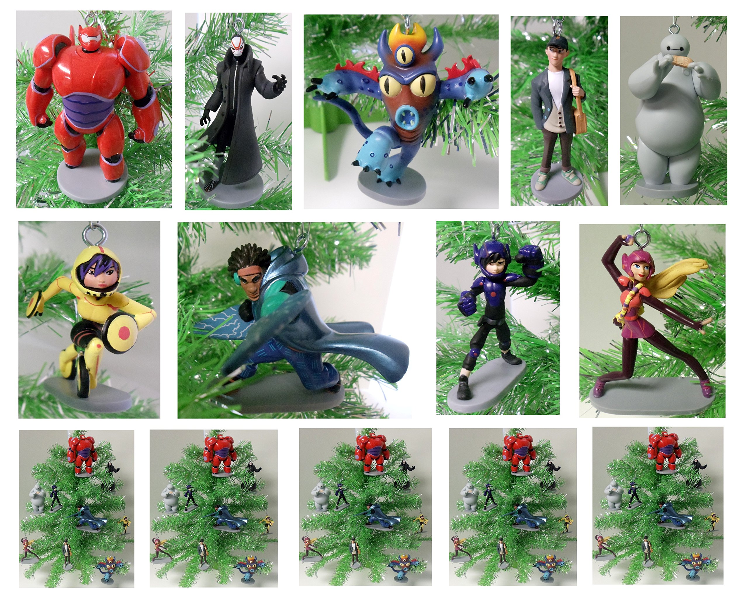Big Hero 6 Baymax & Friends 9 Piece Holiday Christmas