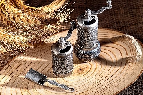 Miniatura 8 de Juego de molinillo de sal y pimienta, molinillo de hierbas, molinillo de pimienta, molinillo de pimienta, molinillo de especias, molinillo de sal,