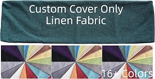 Custom Bench/Settee Cushion Covers, Customization Chair Pads Sets, Bay Window Pad Covers, Replacement Chair Seat Covers, Patio Furniture Swing Cushion Cover, Washable Anti-Slip Covers, Only Cover