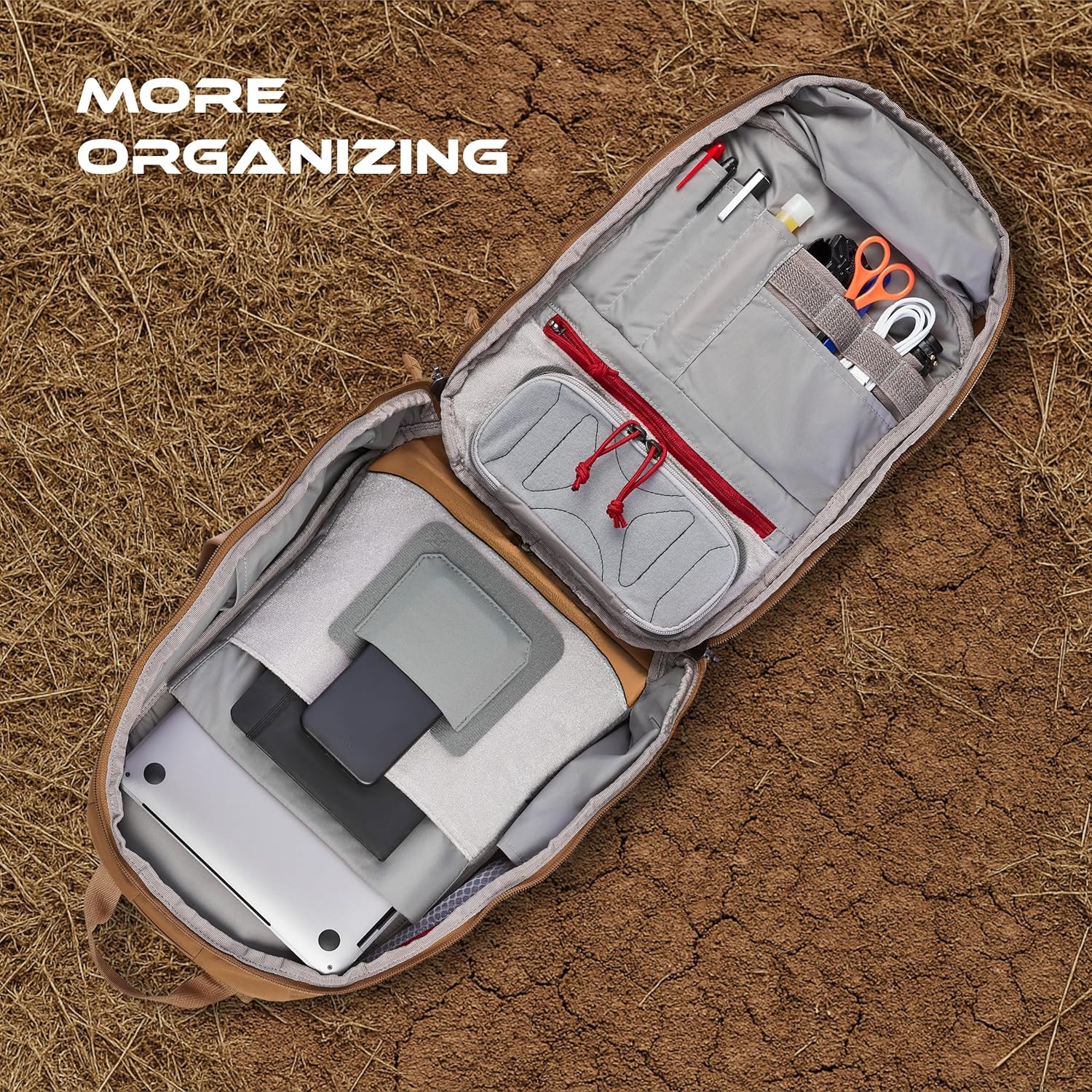 Vertx Siege 15L Tactical Sling - Lightweight 330D Nylon CCW Bag, Water-Resistant, with 500D MOLLE, and Ambidextrous Design, It’s Black - Image 5