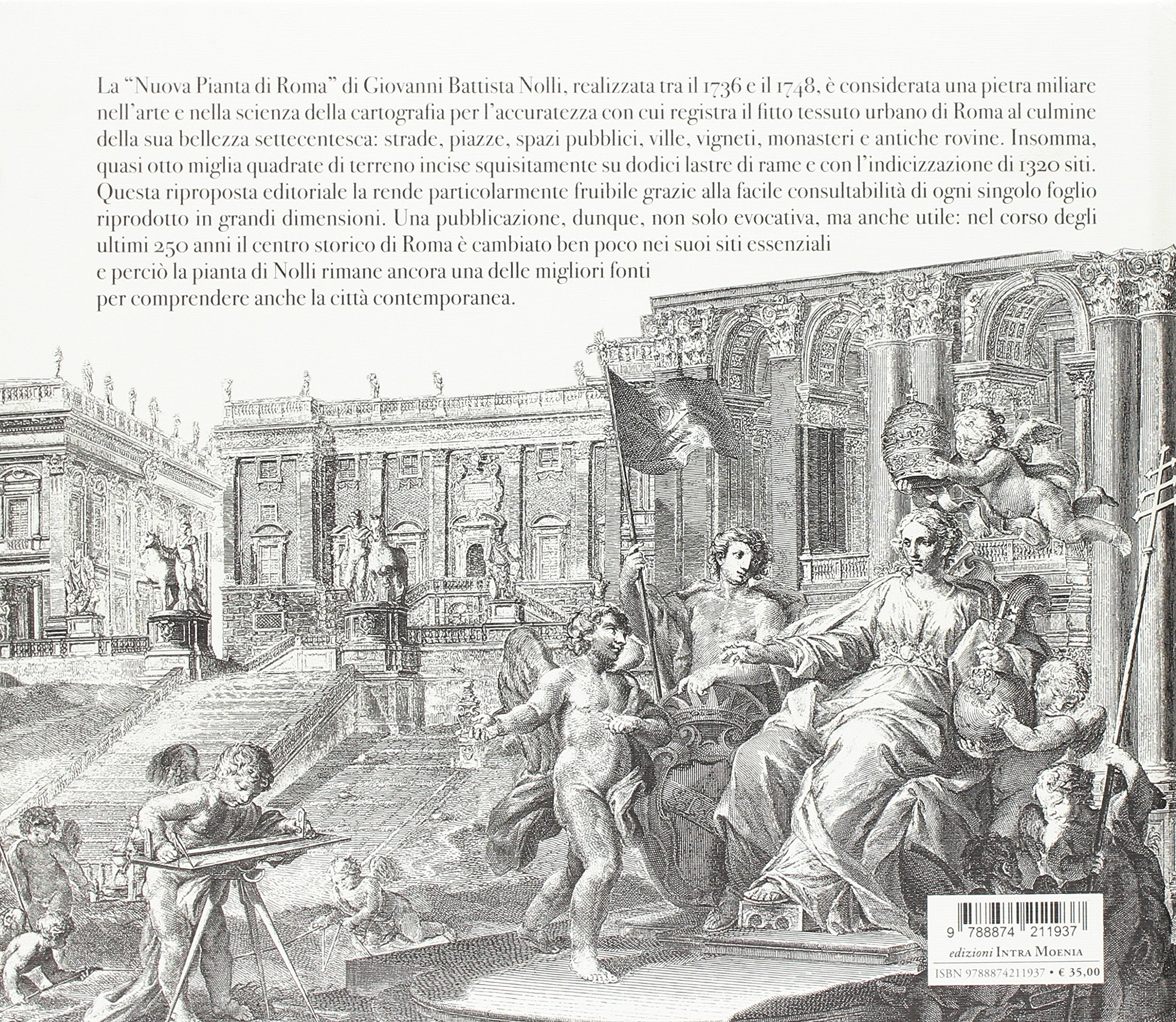 Nuova pianta di Roma data in luce da Giambattista Nolli l'anno 1748