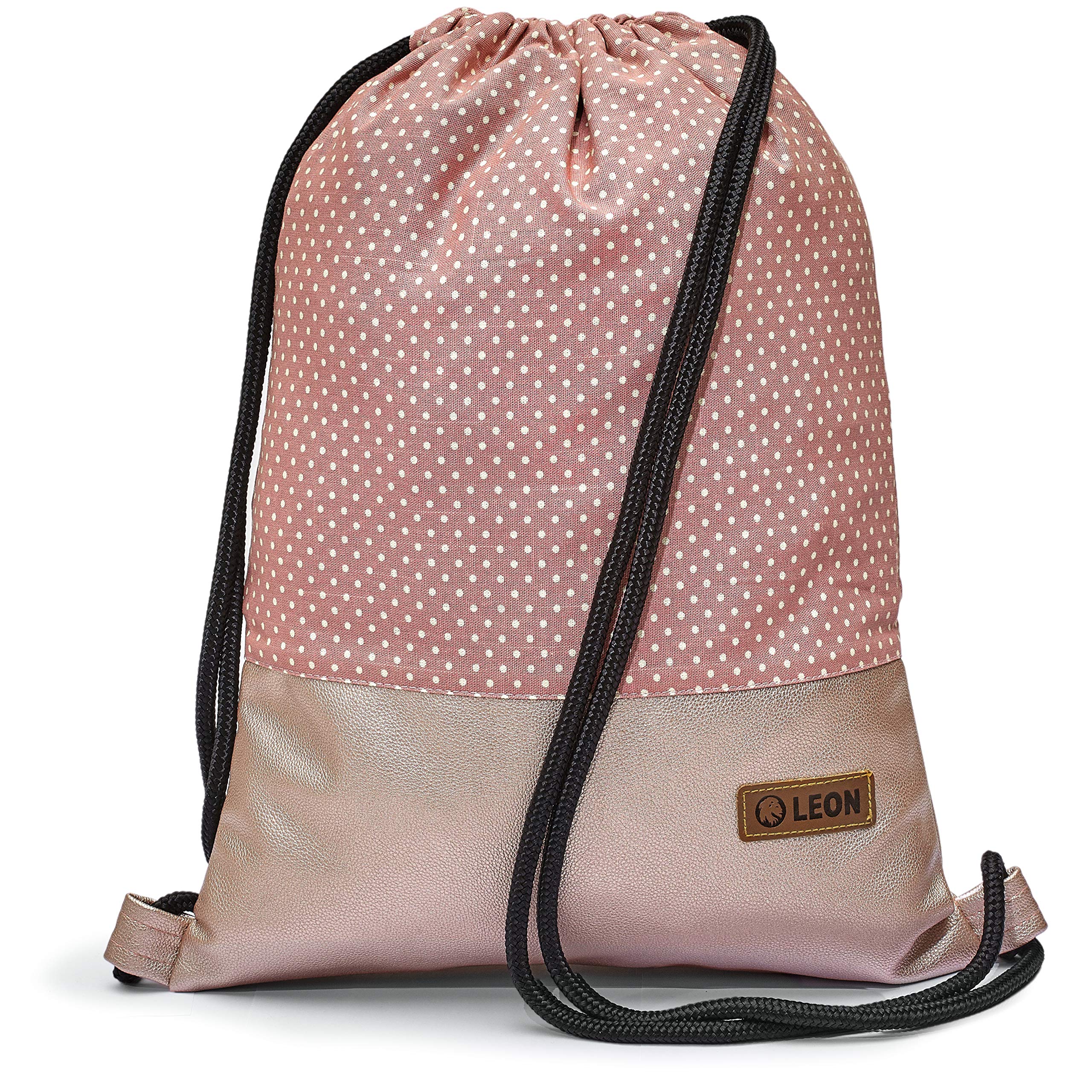 Sac à cordonnet avec poches intérieures zippées anti-perte - 6