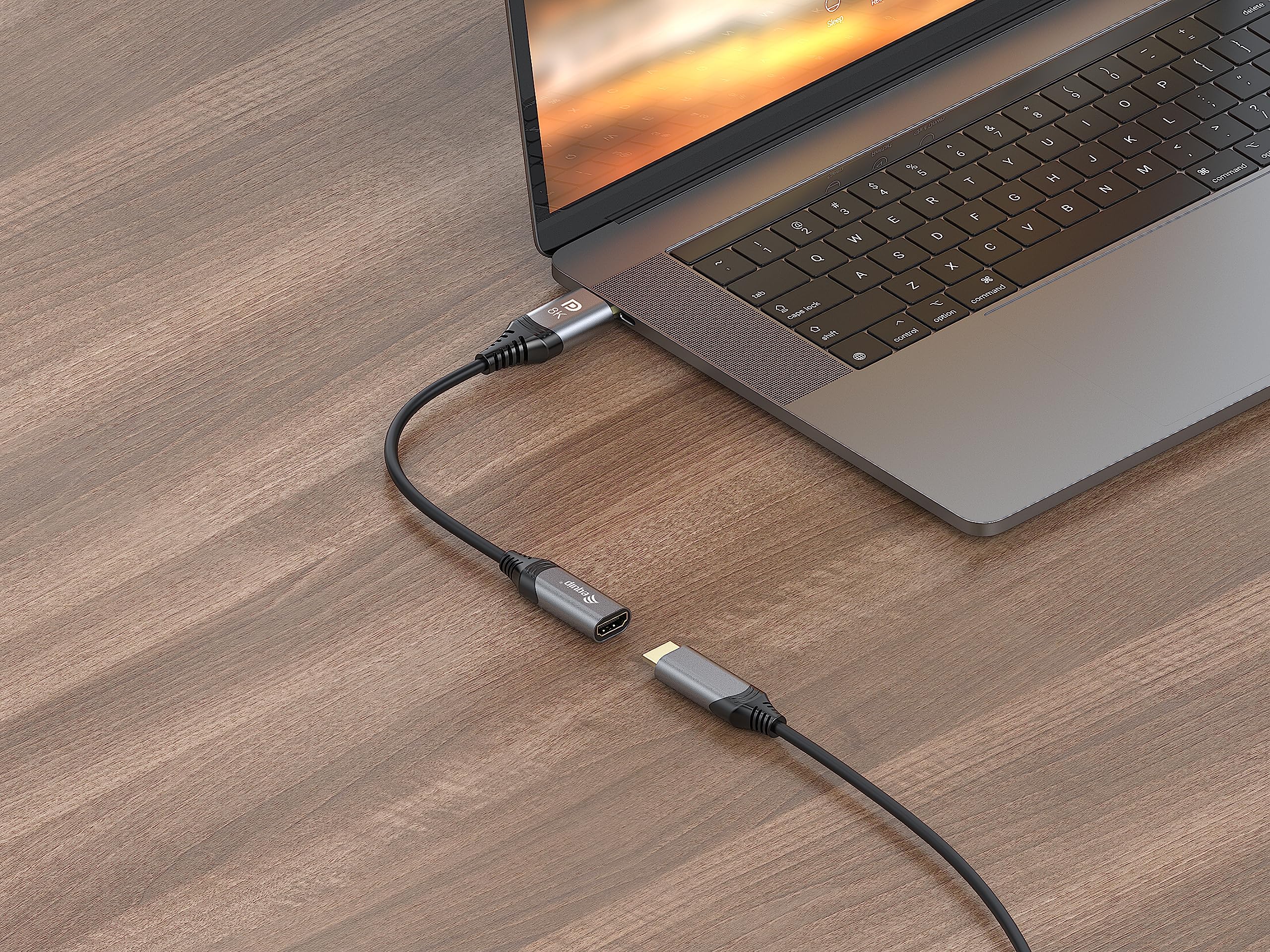 Equip Adaptateur DisplayPort 1.4 vers HDMI 8K/60Hz 133446