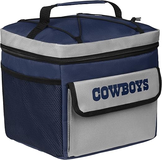 FOCO NFL Unisex-Adult NFL Team Logo All Star Bungie Cooler