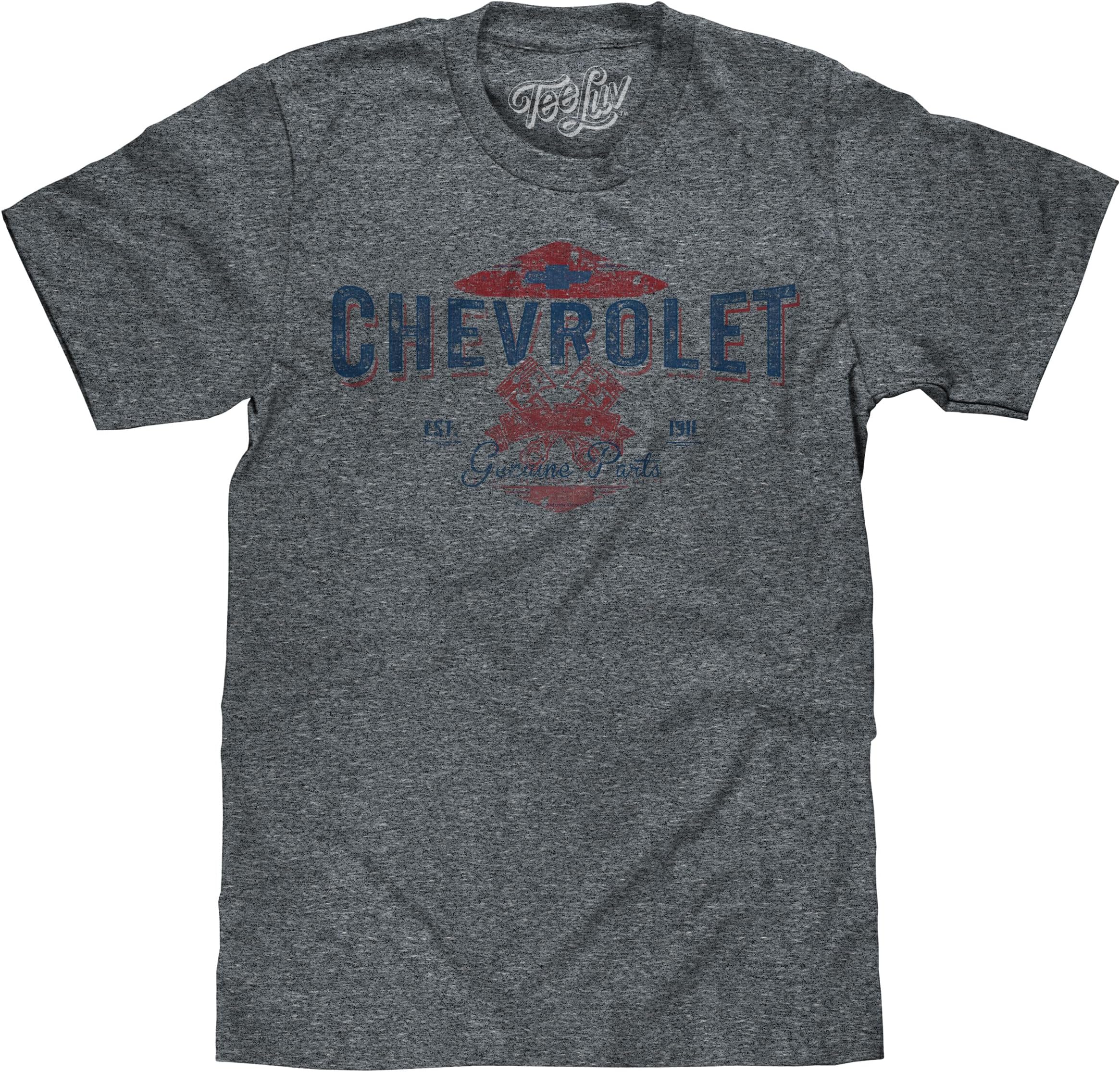 Men's Chevrolet EST 1911 T-Shirt - Chevy Genuine Parts Graphic Shirt