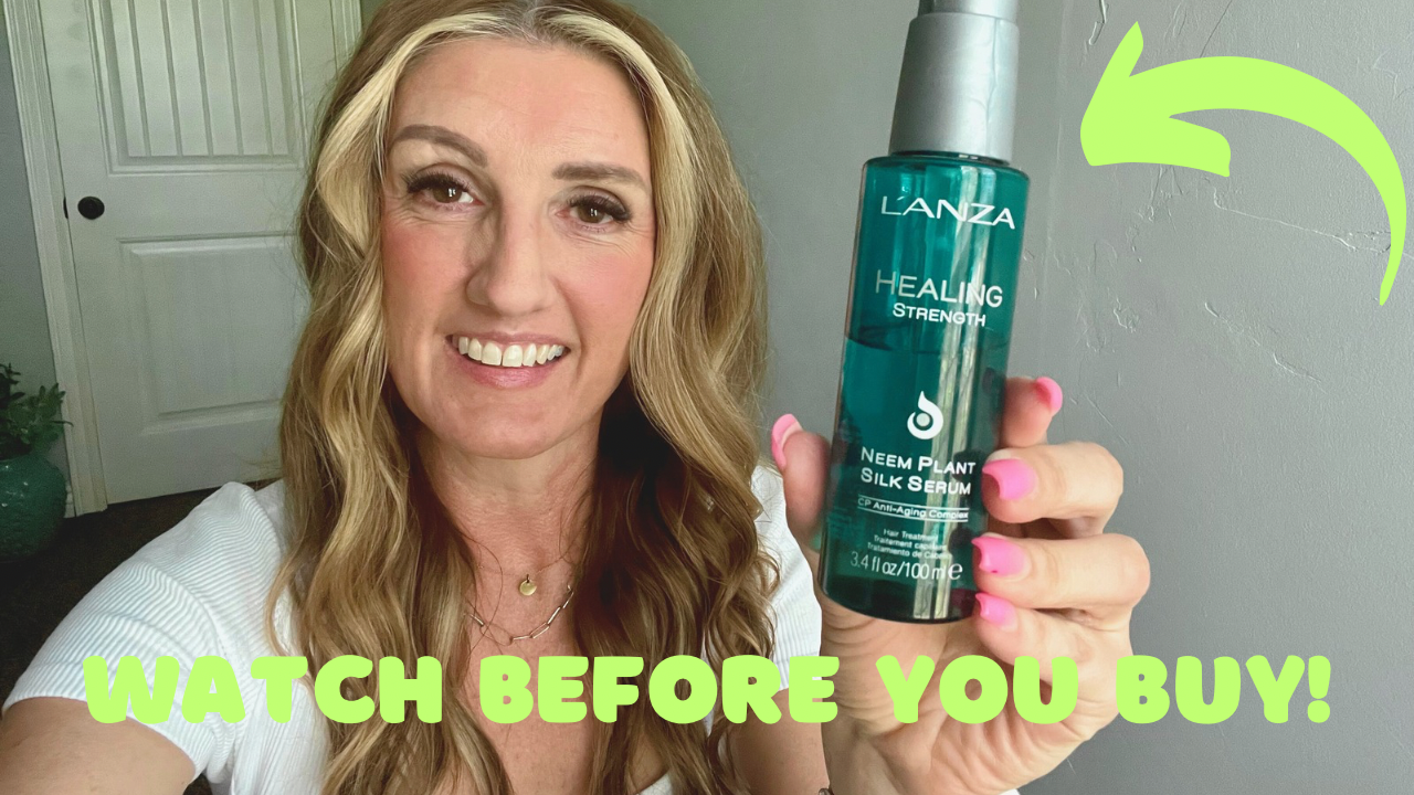 Watch my honest review of lanza neem plant silk serum on Amazon Live