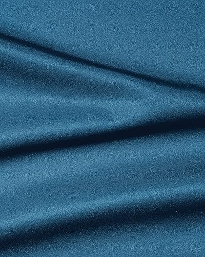 Miniatura 33 de Alimens & Gentle - Camisas de vestir con bolsillo y manga corta, de color liso y sin arrugas, estilo casual con botones, para hombres