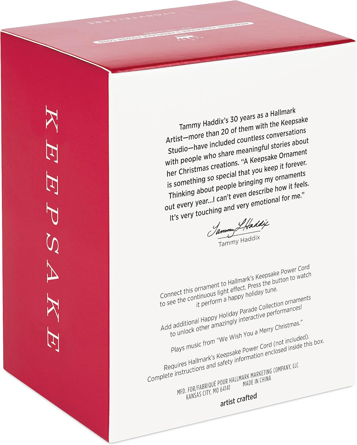 Hallmark Keepsake Christmas Ornament 2023, Happy Holiday Parade Collection Gregor's Trattoria Musical with Light, Gifts for Her - Image 4