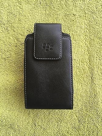 OEM Original Vertical Leather Case Pouch with Swivel Belt Clip for BlackBerry Storm 2 Storm2 9520