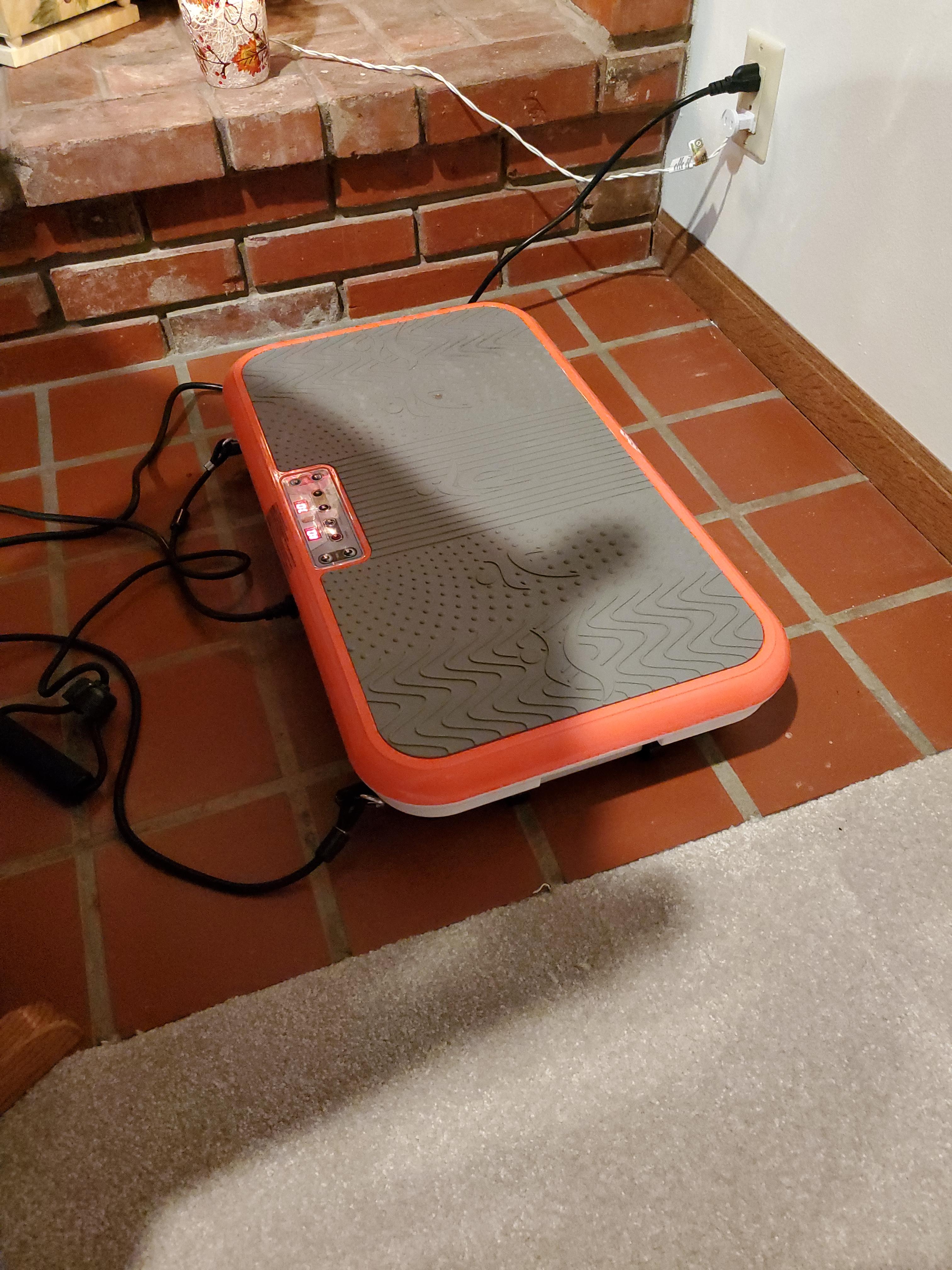 Powerfit Elite XL Vibration Plate Exercise Machine with