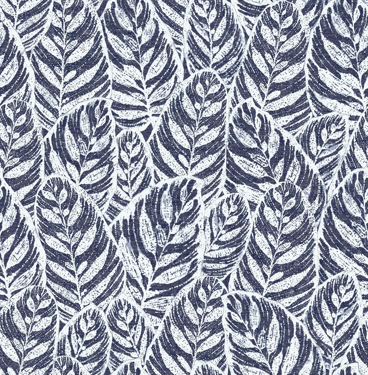Scott Living 2964-25921 Del Mar Indigo Botanical Wallpaper