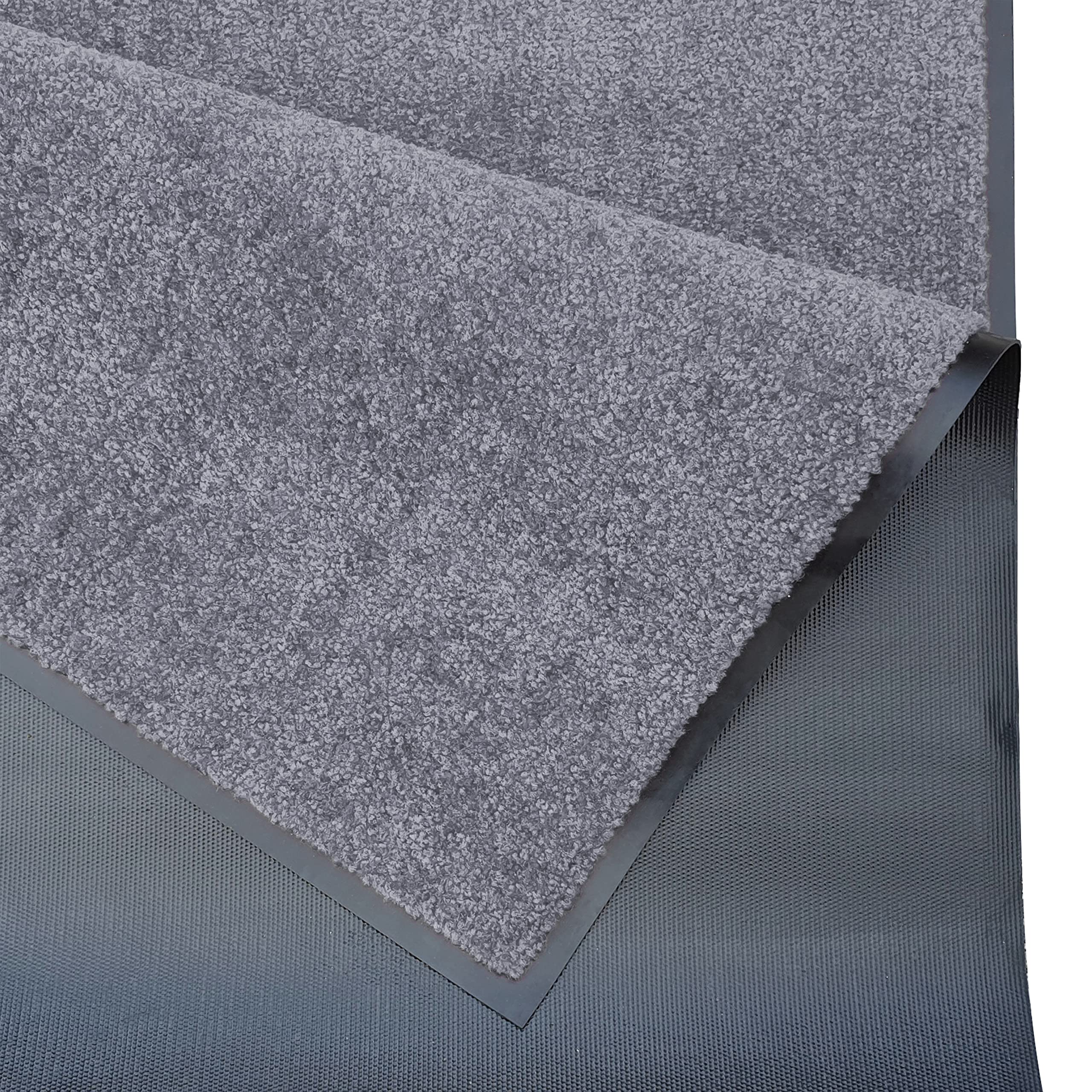 Hanse Home 101464 - Zerbino Wash & Clean, Colore: Grigio, Grigio, 120 x 180