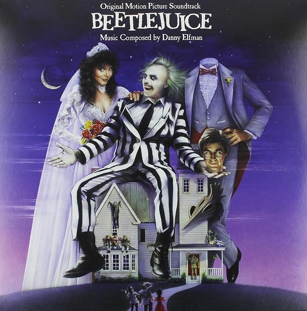 Beetlejuice (Original Motion Picture Soundtrack) por Danny Elfman, capa do álbum