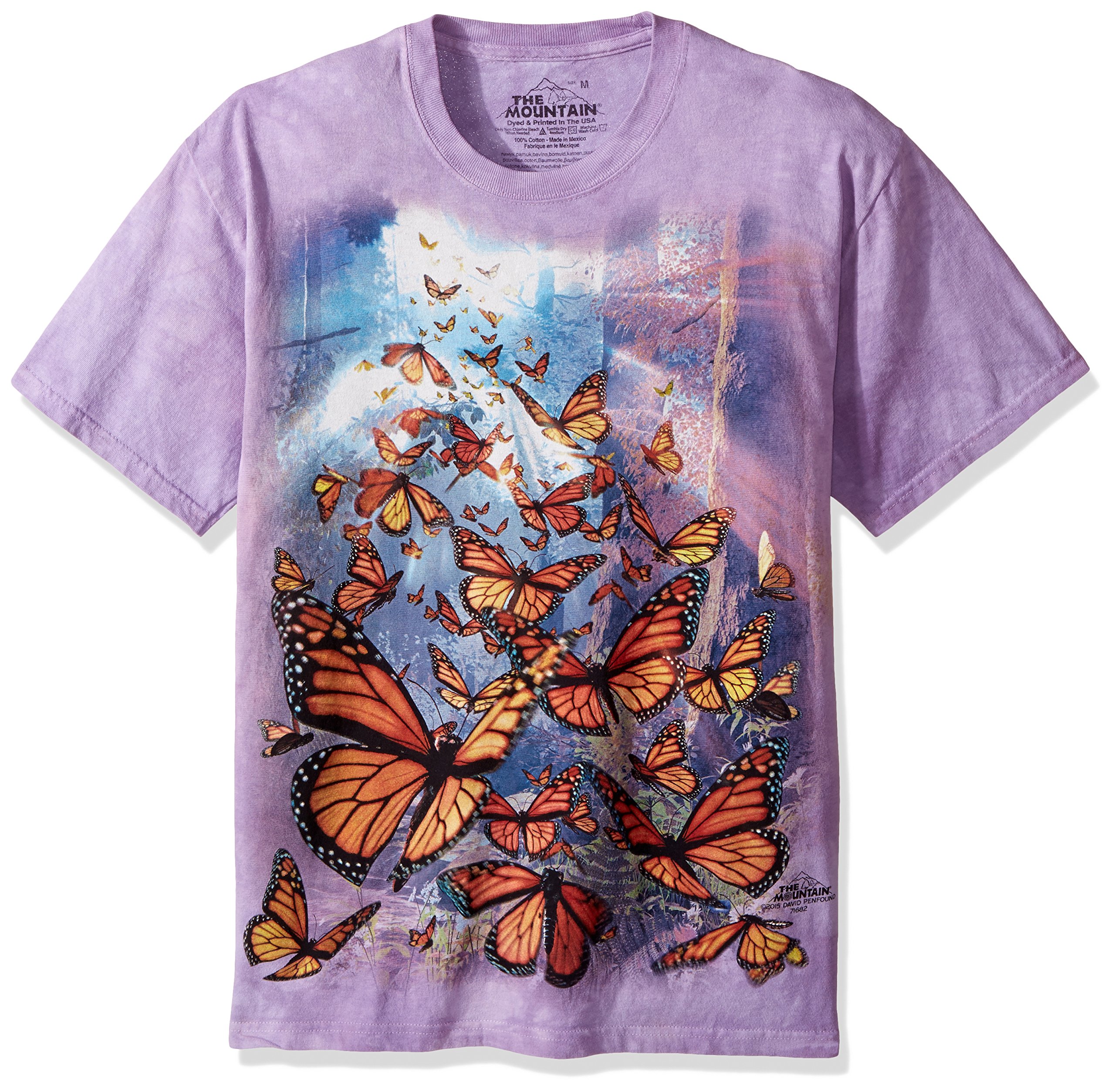 The Mountain Herren Monarch Butterflies T-Shirt