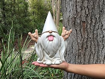 Amazon.com: GlitZGlam Rocker Gnome 'George' This Gnome Will
