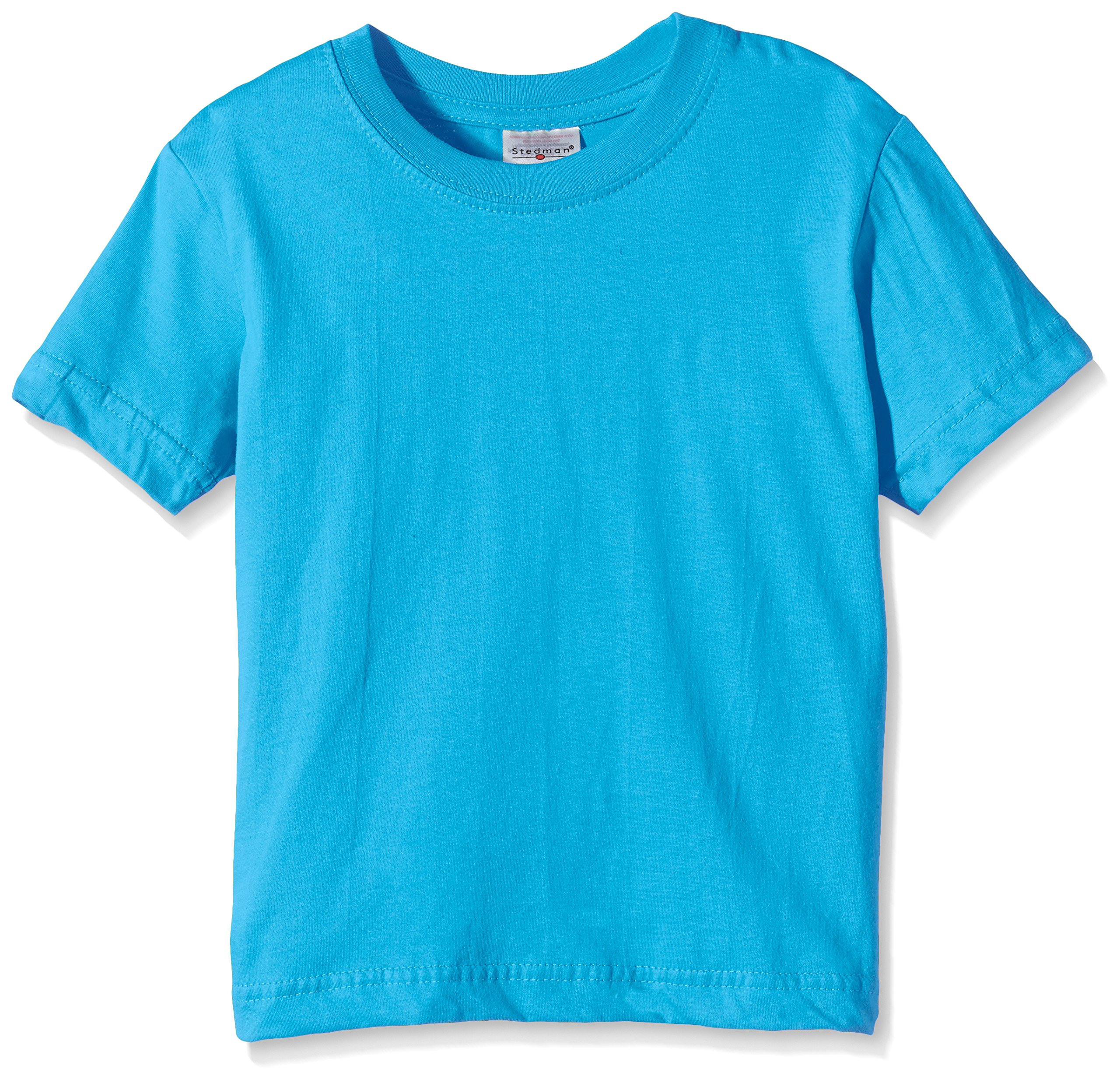 Stedman Apparel Boys Classic-T/ST2200 Short Sleeve T-Shirt, Ocean Blue, 12 Years (Manufacturer Size:X-Large)