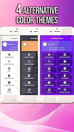 Blue Profile Analyzer: View Stats+
