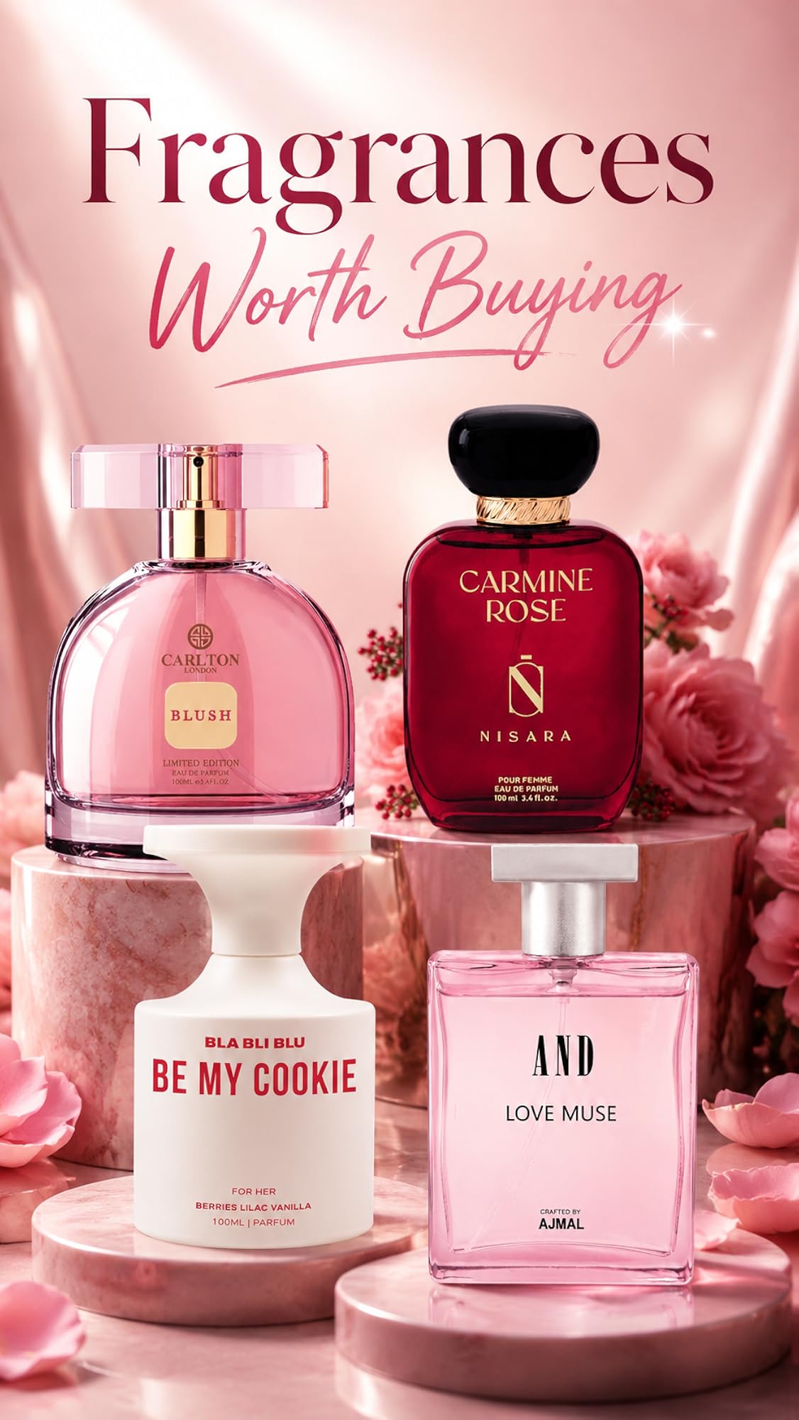Love Muse Eau De Parfum, Long Lasting Gift for Women