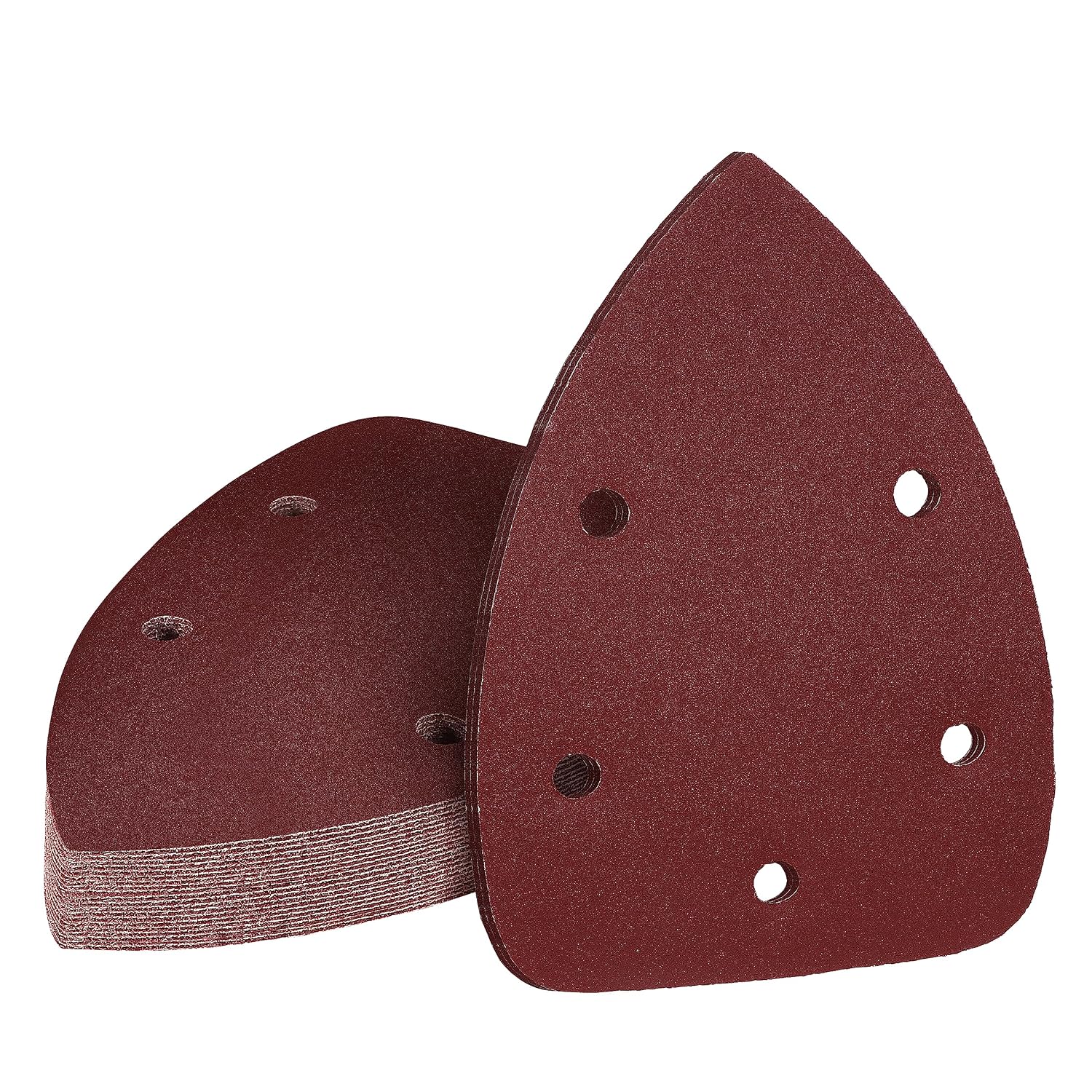 120 Grit Mouse Sander Sandpaper, Jamiikury 5 Hole Detail Sander Sandpaper Palm Sander Paper Mouse Sanding Pads Hook and Loop Sanding Sheets - Pack of 20 - Amazon product rated Grade C