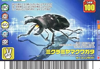 ムシキング　５周年　ミクラミヤマクワガタ　必殺技セット　109 ムシキング 5周年 ミクラミヤマクワガタ 必殺技セット 109 甲虫