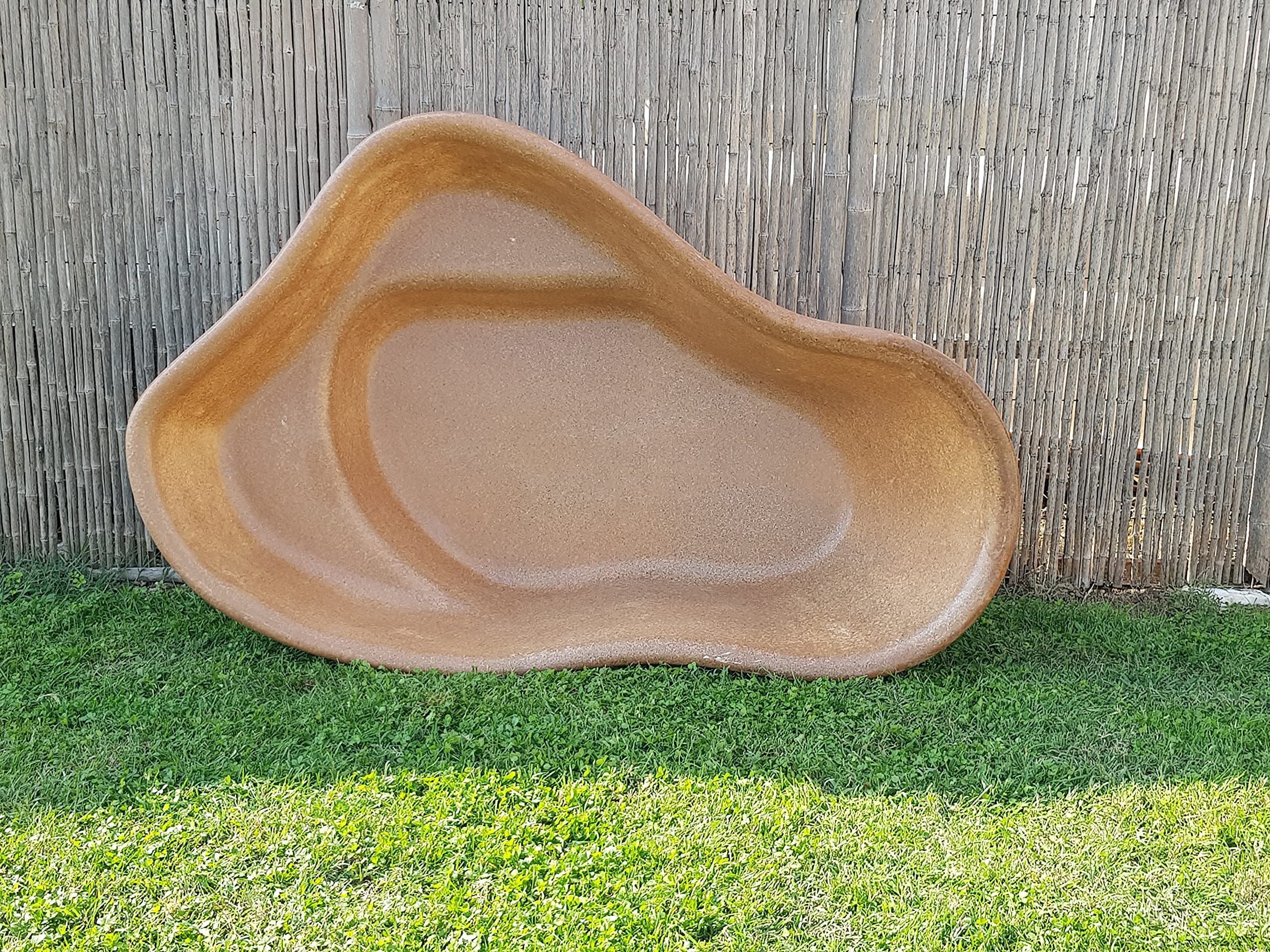 Giardini d'Acqua Kit Laghetto da Giardino Vetroresina 157 x 102 Effetto Naturale MOD. Caraibi + Filtro Interno Uvc 1500 Stagno Artificiale 260 Lt Pompa Inclusa Vasca Piante Pesci