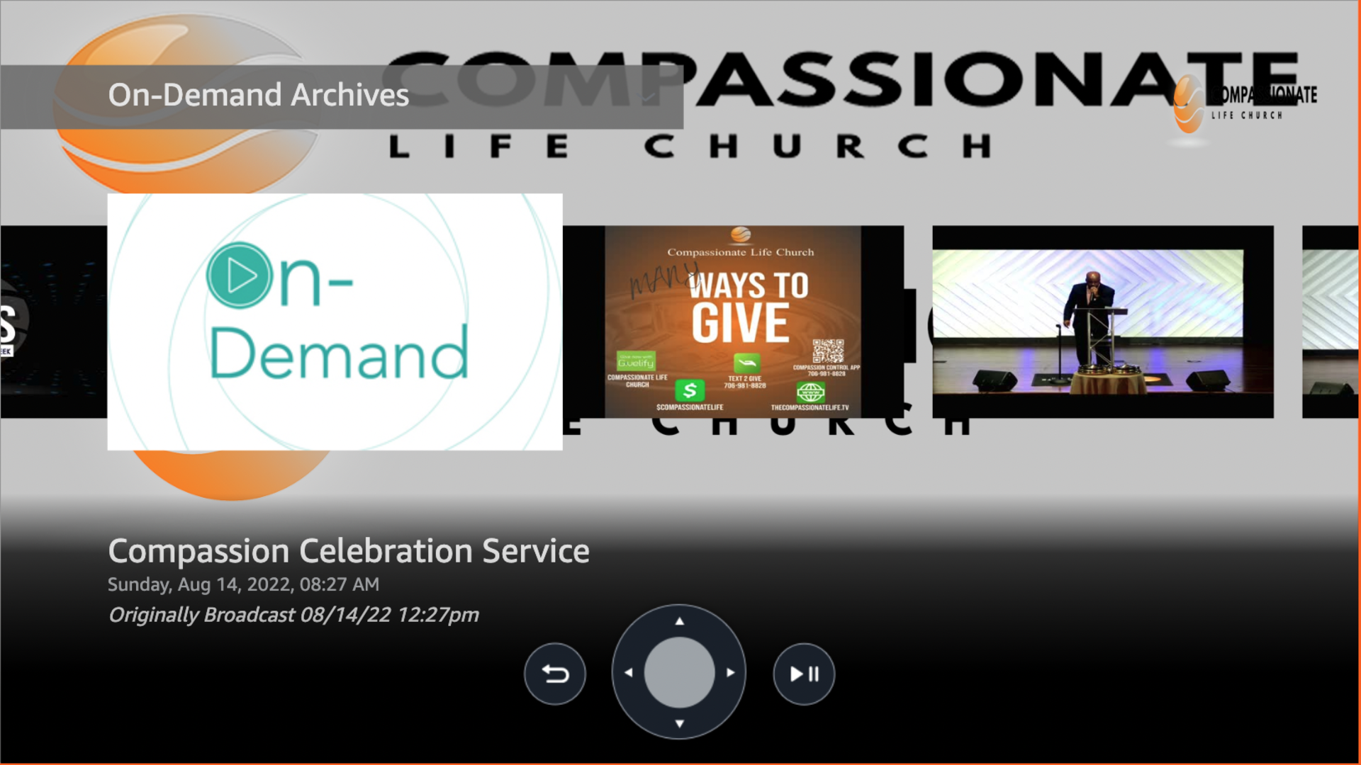 The Compassion Channel App on Amazon Appstore