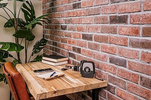 Miniatura 4 de MSI Noble Red - Azulejo de ladrillo de arcilla de 10.5 pulgadas x 28 pulgadas, azulejos de pared de ladrillo para baño, cocina, azulejos de pared