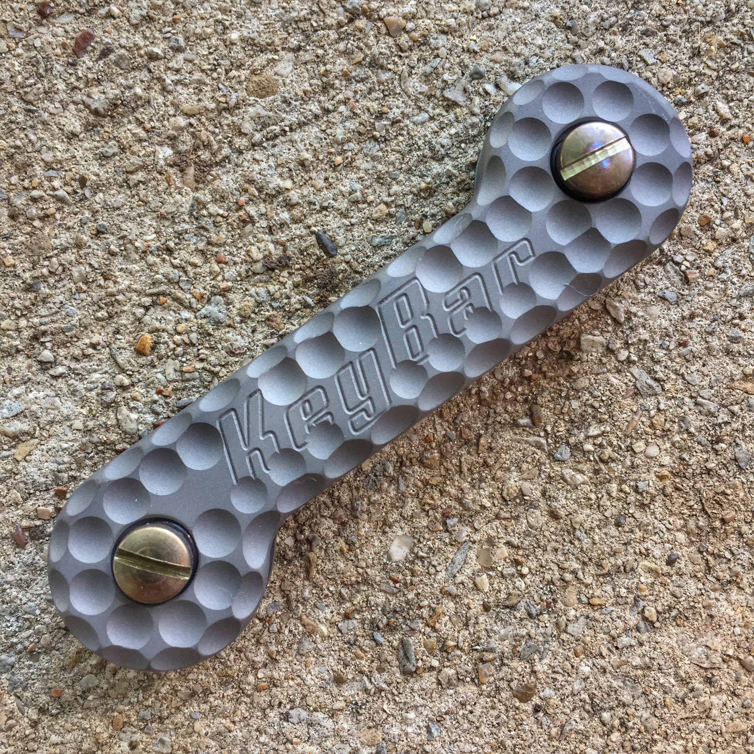 Keybar - Sandblasted Cratered Titanium
