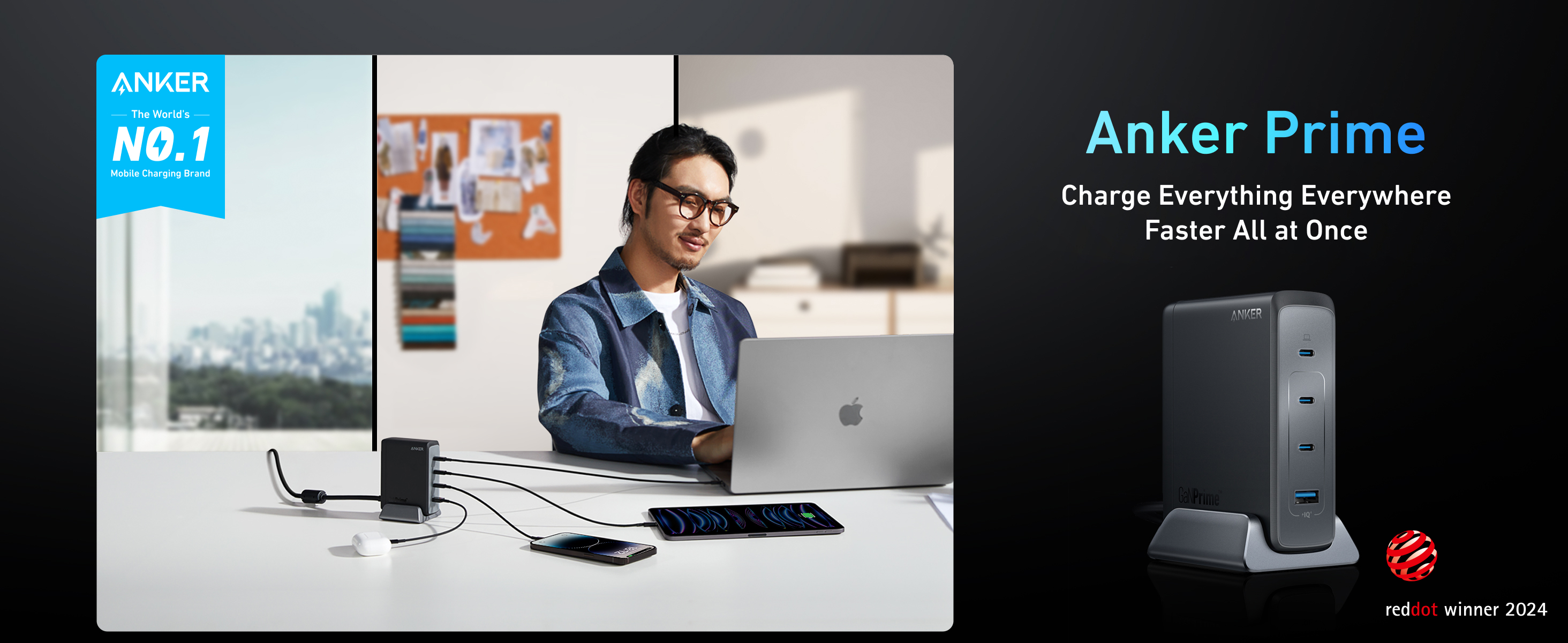 Amazon.com: Anker Prime USB C Charger, 240W 4-Port Fast Compact