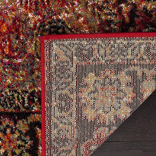 Miniatura 3 de SAFAVIEH Vintage Hamadan Collection - Alfombra de pasillo, 2 pies 3 pulgadas x 16 pies, diseño oriental tradicional persa, no desprende pelusa y de