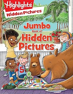 Jumbo Book of Hidden Pictures: Puzzle Activity Book for Kids Packed with More than 200 Hidden Pictures and Funny Seek and Find Challenges for Ages 6 and Up (Highlights Jumbo Books & Pads)