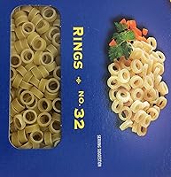 Vista 5 de Ronzoni Anillos de macarrones enriquecidos sin OMG, 16 onzas, paquete de 3.