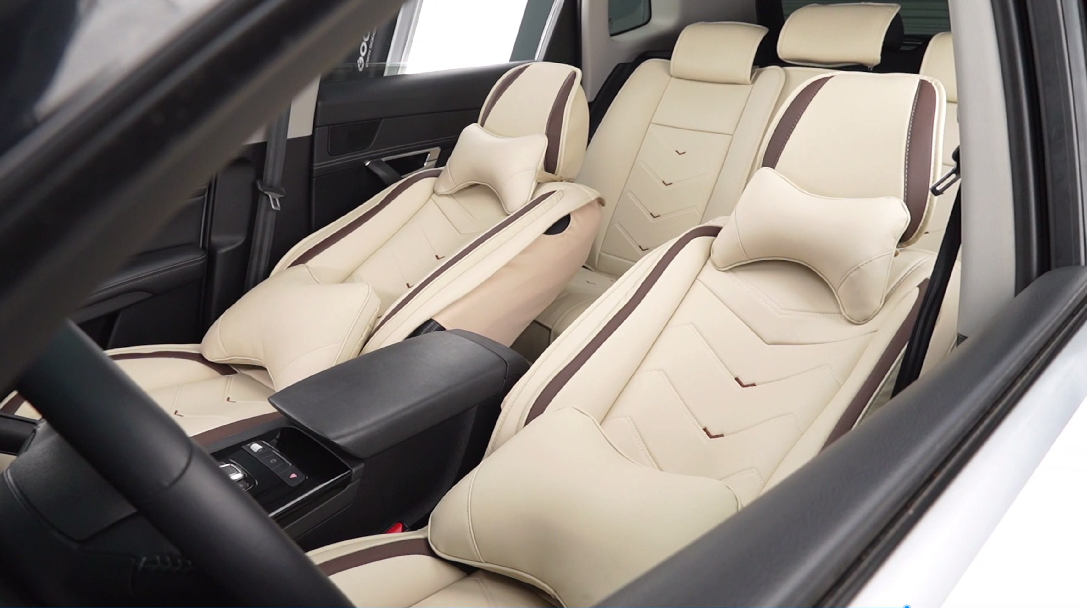 Custom Fit Seat Covers For Nissan Altima (2001-2025) - Premium Nappa Leather, Waterproof & Anti-Slip, Full Set Of 5 Seat Covers