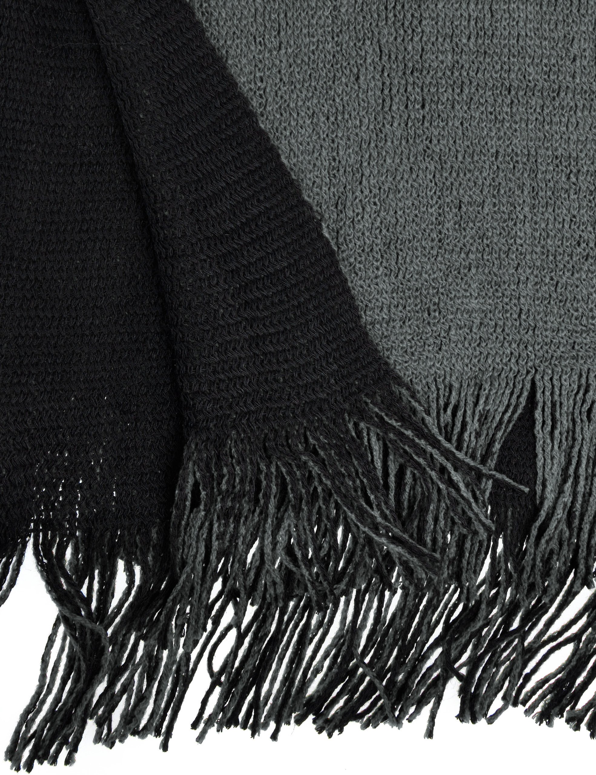 ZLYC Donna Caldo Poncho Retrò Sfrangiata Mantella per Primavera Autunno Inverno